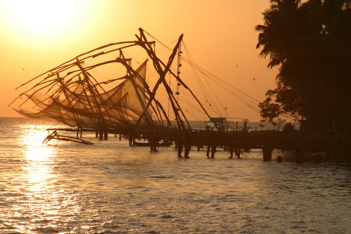 Fishing Nets in Cochin, India